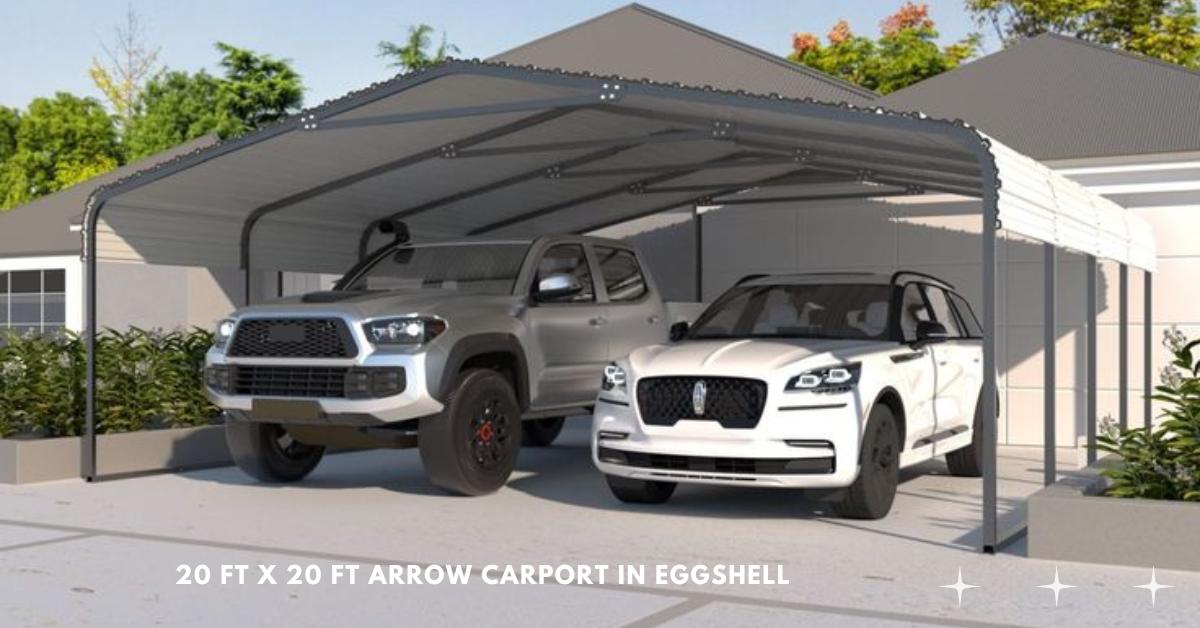 20-ft-x-20-ft-Arrow-Carport-in-Eggshell