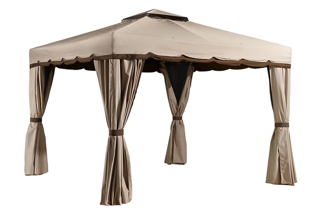 Need a stylish space in your backyard for entertaining or relaxation? Shop ShelterLogic’s collection of hardtop and soft top gazebos, grill gazebos, patio gazebos, gazebos with a metal roof, and more!